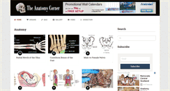 Desktop Screenshot of anatomycorner.com